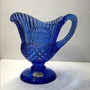 MT. VERNON GLASS PITCHER by Fostoria for Avon
